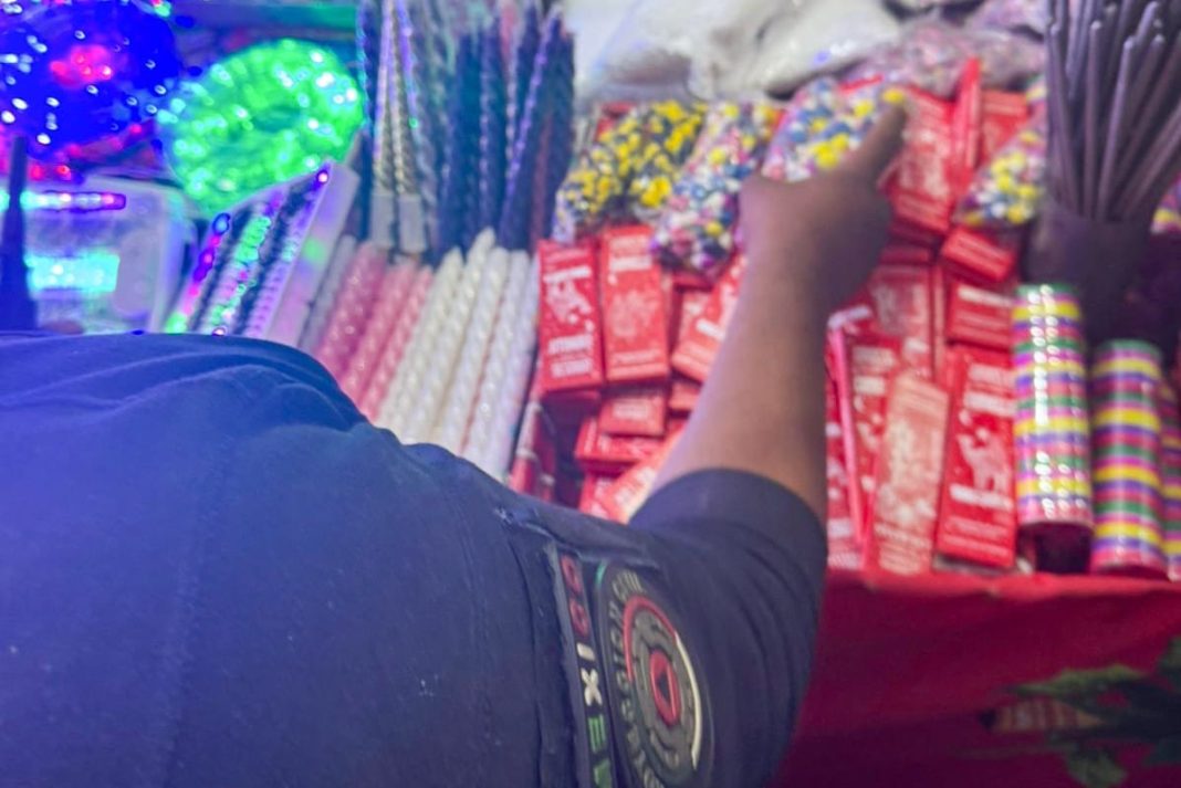 VIGILA PROTECCIÓN CIVIL DE HUAMANTLA VENTA CLANDESTINA DE PIROTECNIA