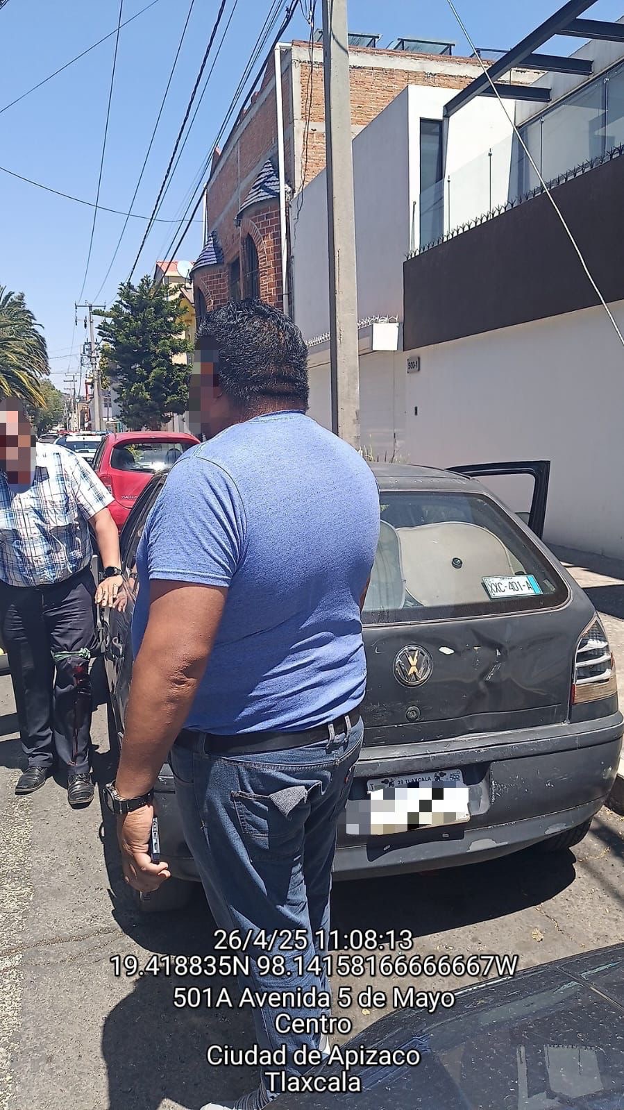 ATIENDE DE INMEDIATO POLICÍA MUNICIPAL DE APIZACO INTENTO DE ASALTO EN AVENIDA 5 DE MAYO
