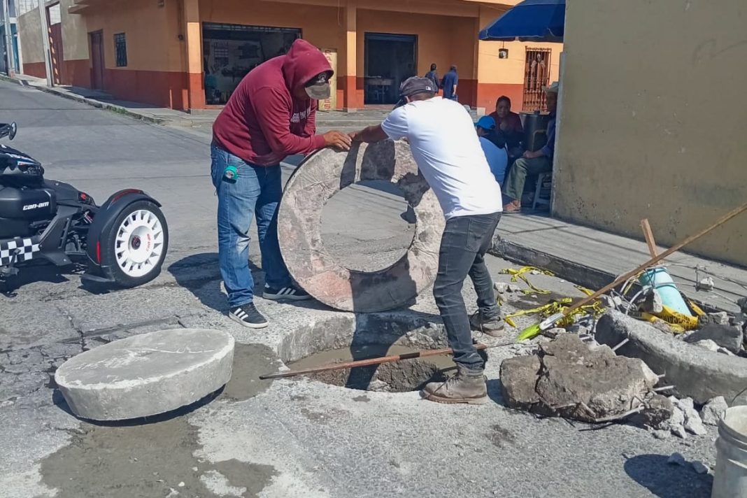 ➡️ DA CAPAMH MANTENIMIENTO A LA INFRAESTRUCTURA URBANA PARA BENEFICIO DE LAS FAMILIAS HUAMANTLECAS