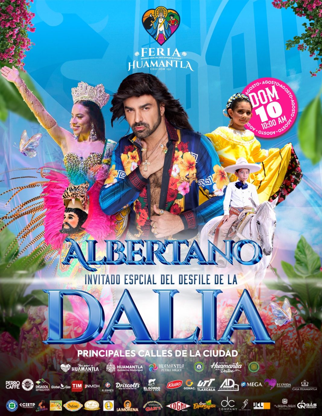Huamantla se prepara para un Desfile de la Dalia y del Arte Efímero lleno de sorpresas