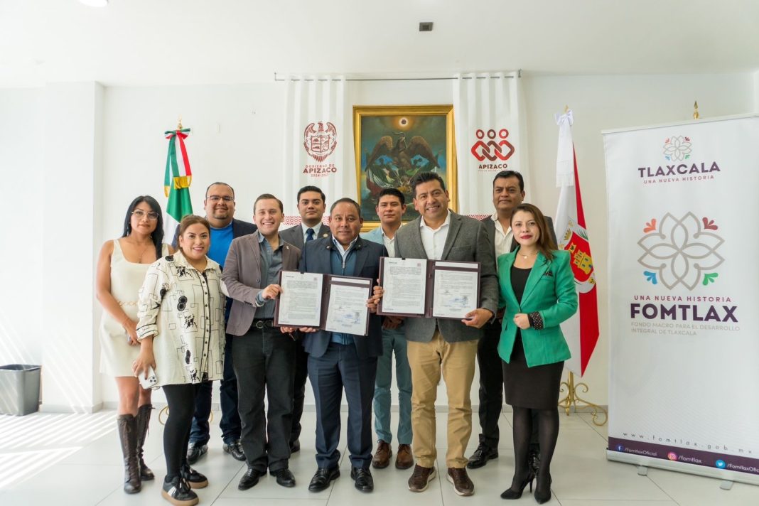 JAVIER RIVERA Y FOMTLAX FORTALECEN LA COLABORACIÓN PARA IMPULSAR A EMPRENDEDORES Y PEQUEÑOS NEGOCIOS EN APIZACO