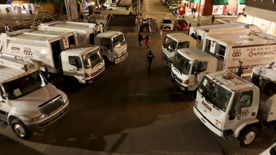 RENUEVA Y REFUERZA JAVIER RIVERA BONILLA EL PARQUE VEHICULAR DE SERVICIOS MUNICIPALES EN APIZACO