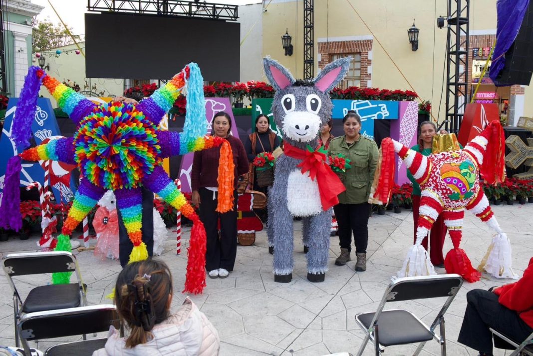 CELEBRAN CREATIVIDAD Y TRADICIÓN CON EL “PIÑATÓN 2025” Y LA CARRERA DE BOTARGAS EN LA ALDEA MÁGICA DE HUAMANTLA