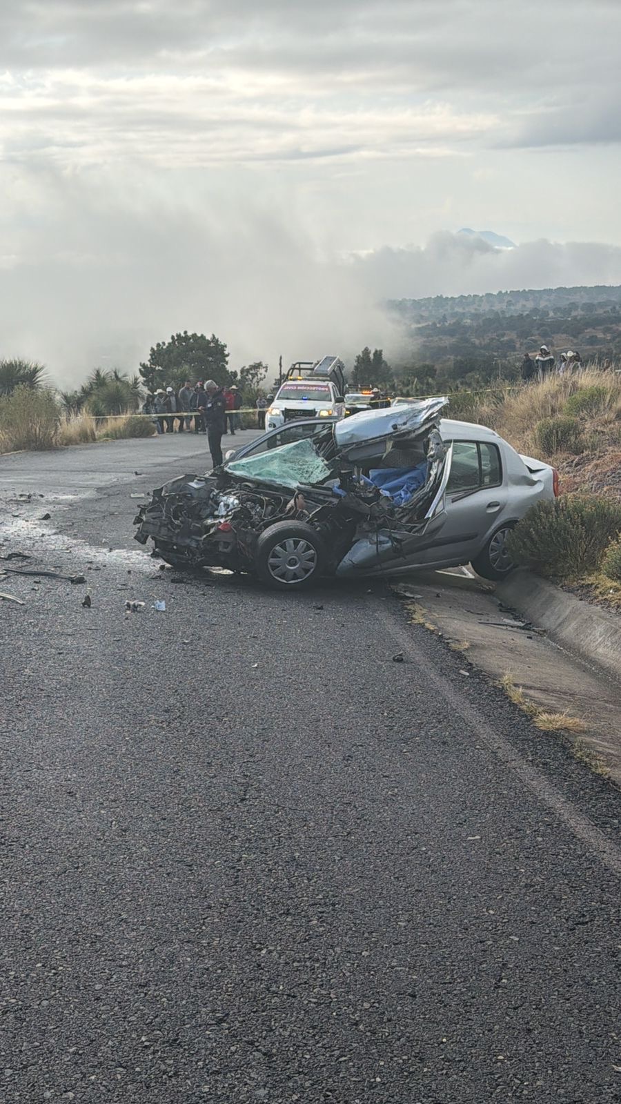 Fallece menor de edad en accidente vehicular en carretera Benito Juárez–San Juan Ocotitla