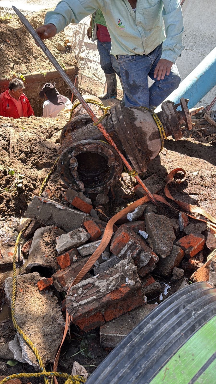 CAPAMH restablece operación en tanque del pozo Santa Ana Ríos tras atender falla mecánica