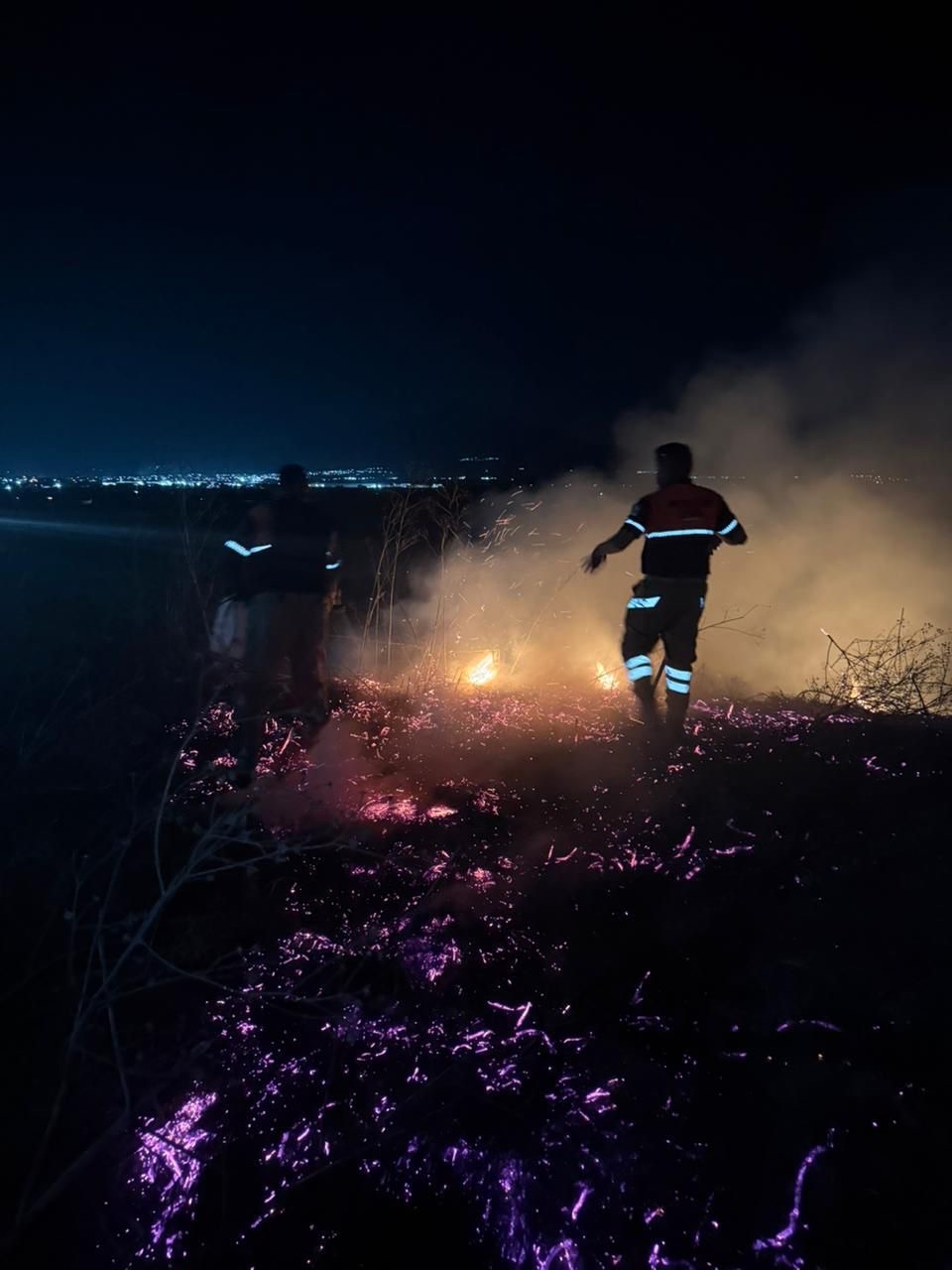 PROTECCIÓN CIVIL DE HUAMANTLA LLAMA A EVITAR LA QUEMA DE PASTIZALES