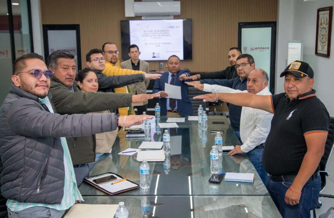 APIZACO INSTALA LA PRIMERA MESA DE SEGURIDAD MUNICIPAL EN EL ESTADO DE TLAXCALA