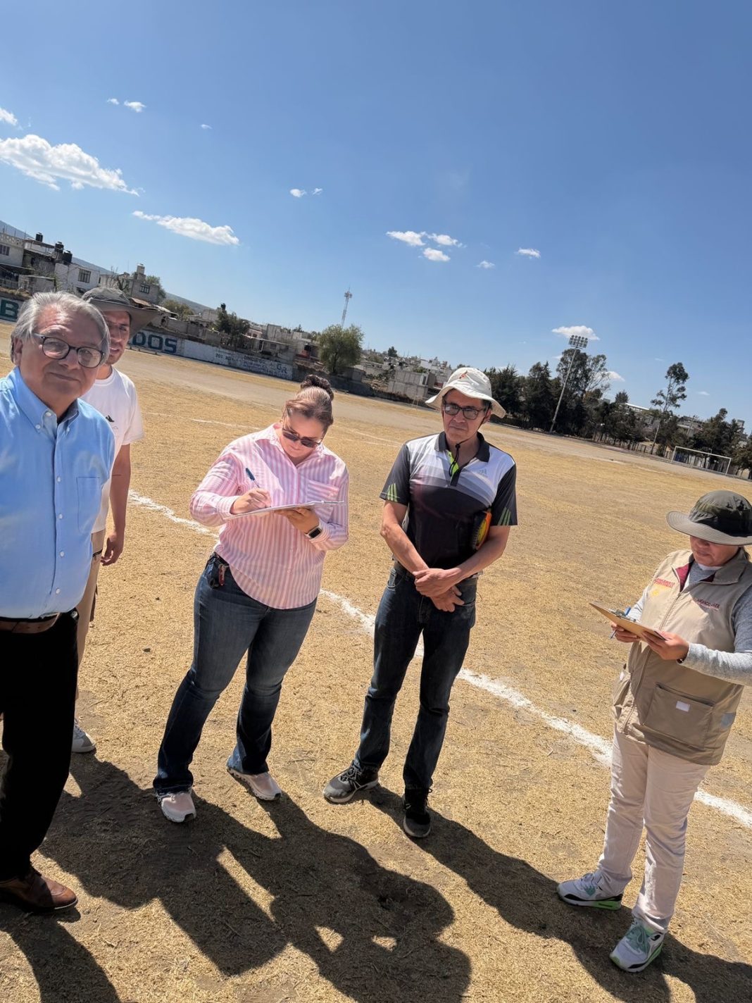 HUAMANTLA RECIBE VISITA DE SEDATU PARA VALORACIÓN DE POSIBLE INVERSIÓN EN ESPACIOS DEPORTIVOS