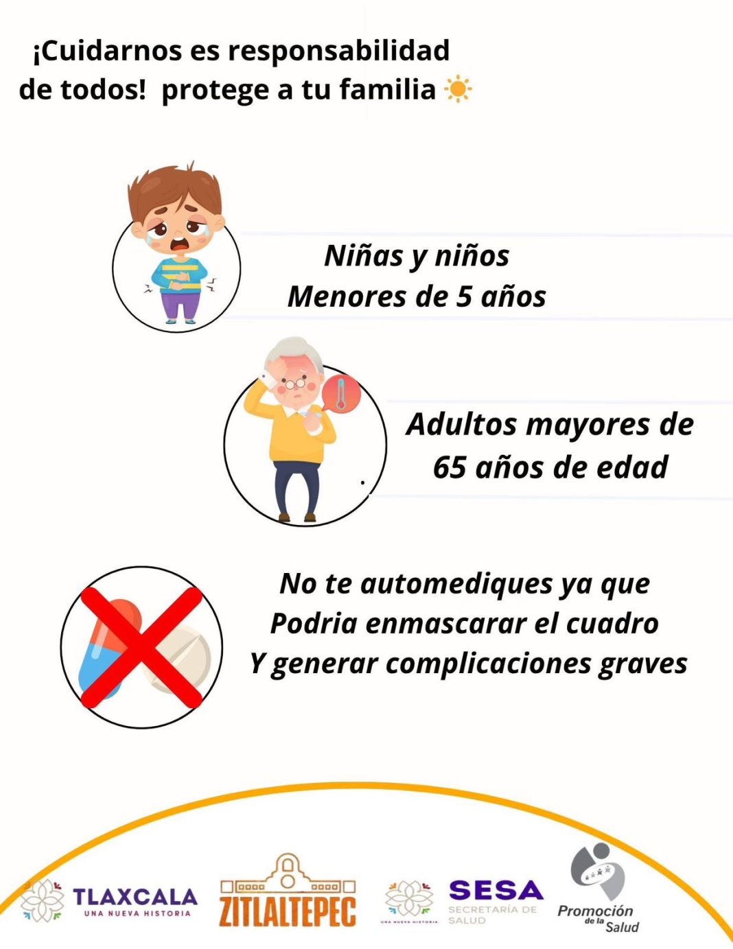 En temporada de calor, cuidemos nuestra salud en zitlaltepec