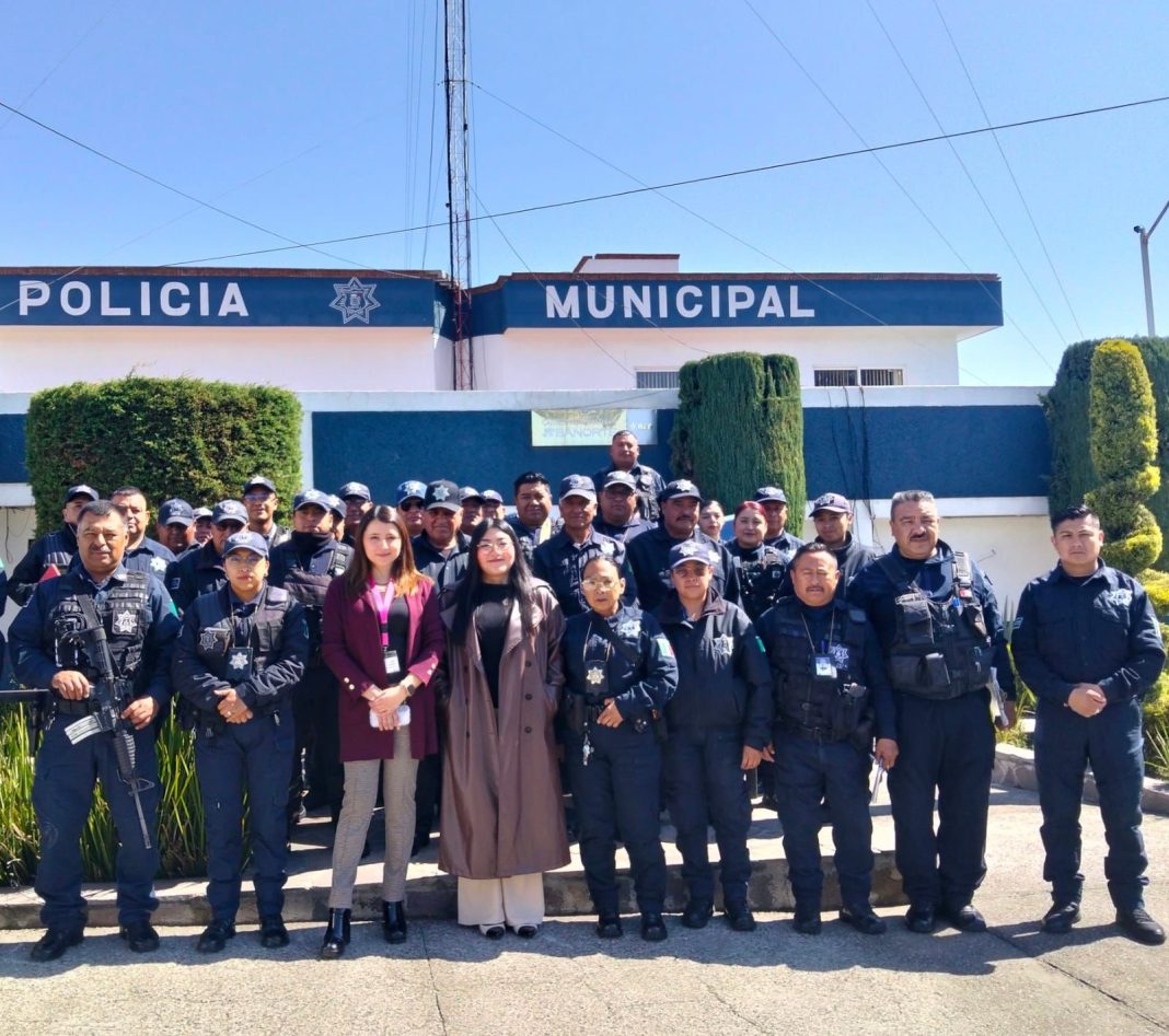 Fortalece Gobierno de Huamantla capacitación en Derechos Humanos para personal de Seguridad Pública