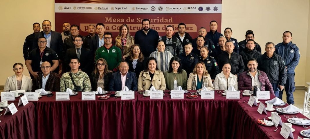 APIZACO FUE SEDE DE LA MESA DE SEGURIDAD PARA LA CONSTRUCCIÓN DE LA PAZ REGIÓN I