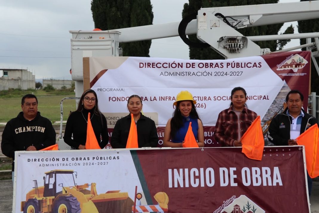 INICIA LA REHABILITACIÓN DEL ALUMBRADO PÚBLICO EN IXTENCO